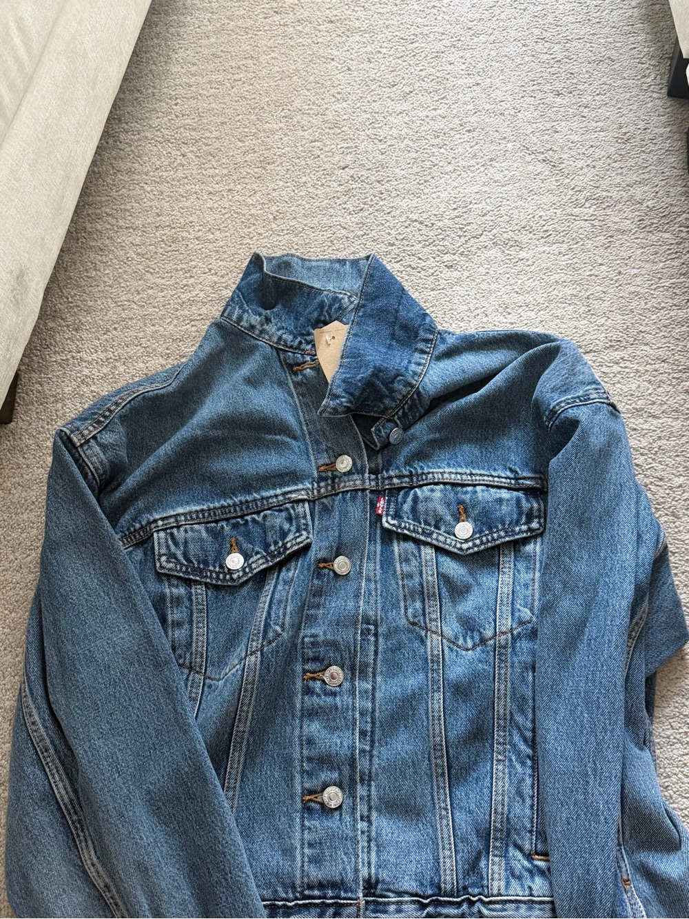 Levi's Medium Blue Denim Jean Jacket - Women's